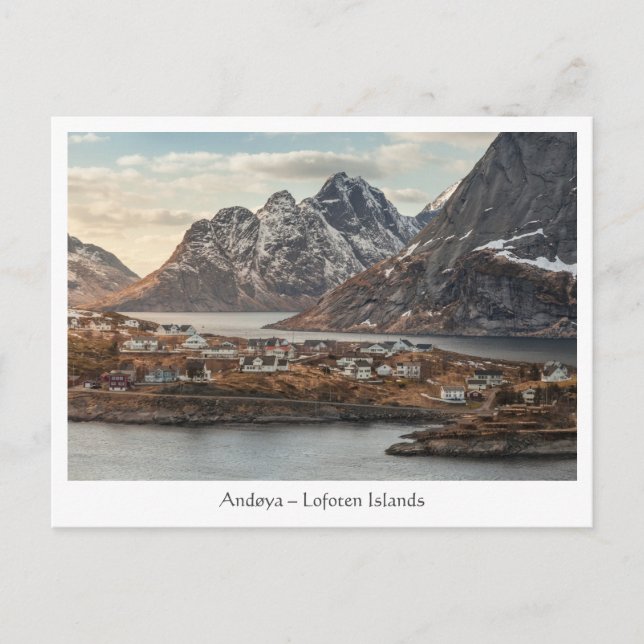Lofoten Islands Norway  Postcard (Front)