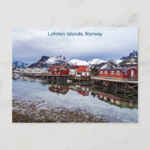 Lofoten Islands, Norway, Postcard