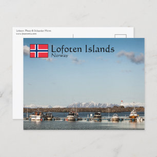 Lofoten Islands Norway Postcard
