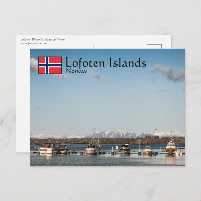 Lofoten Islands Norway Postcard (Front/Back)