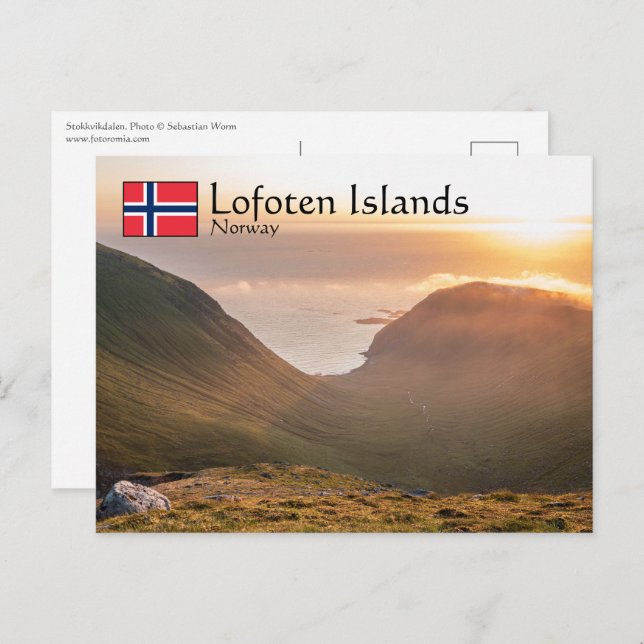 Lofoten Islands Norway Postcard (Front/Back)
