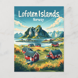 Lofoten Islands Norway Postcard