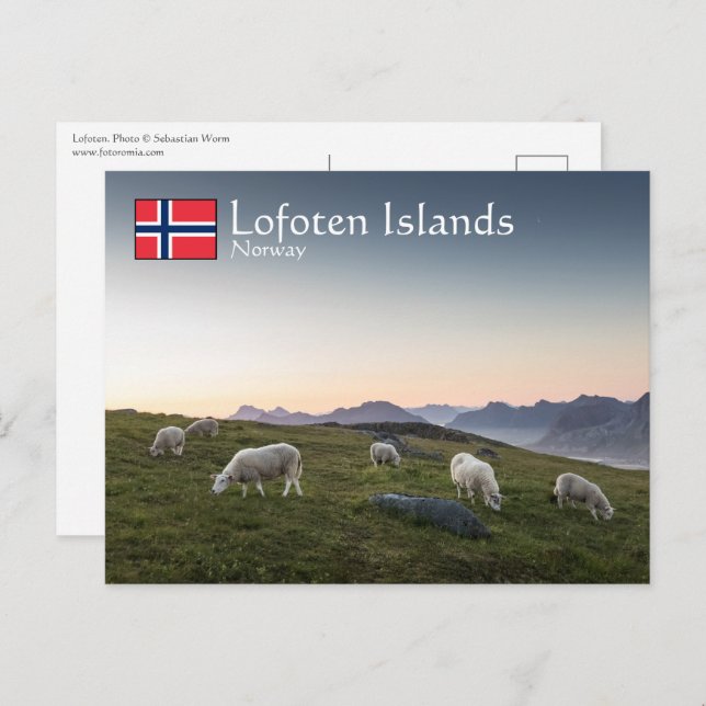 Lofoten Islands Norway Postcard (Front/Back)
