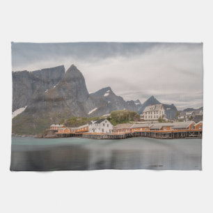 Lofoten Islands Norway Tea Towel