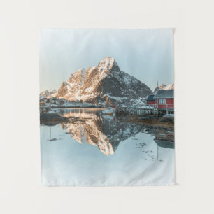 Lofoten Mountain Tapestry