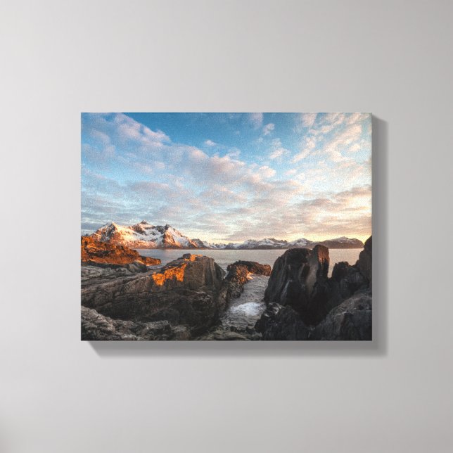 Lofoten Norway Canvas Print (Front)