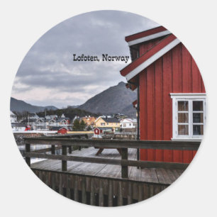 Lofoten, Norway Classic Round Sticker