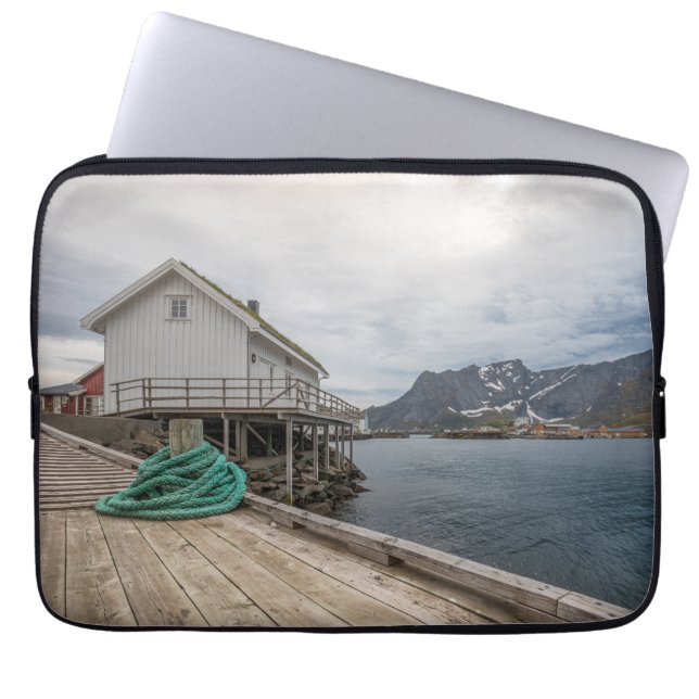 Lofoten Norway Laptop Sleeve (Front)