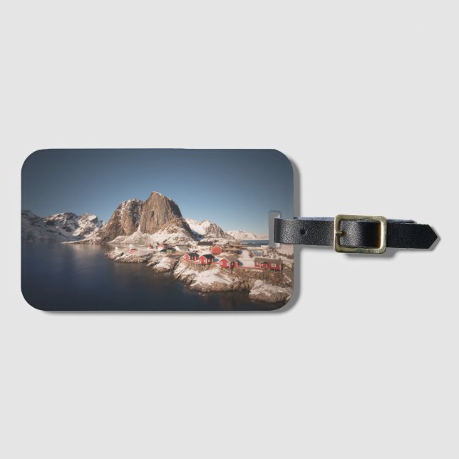 Lofoten Norway Luggage Tag (Front Horizontal)