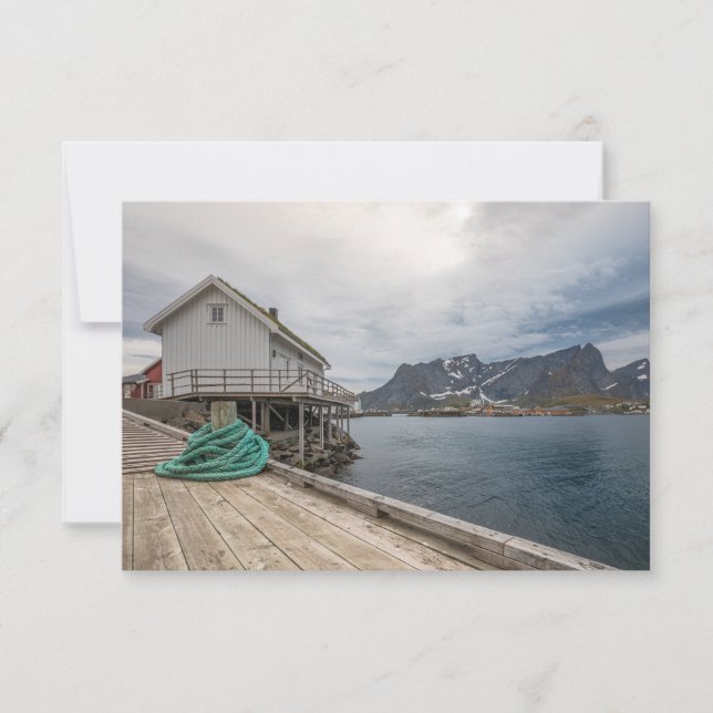 Lofoten Norway Photo Card (Front)