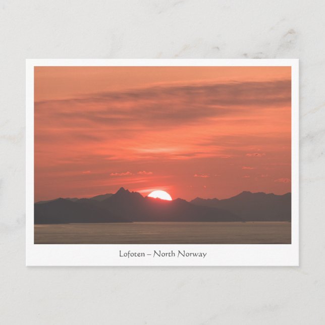 Lofoten Norway Postcard (Front)