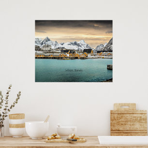 Lofoten, Norway scenic photograph Poster