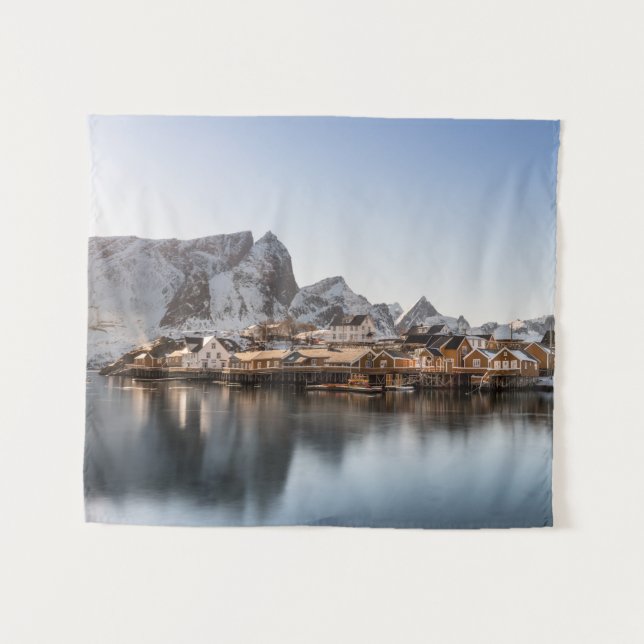 Lofoten Norway Tapestry (Front (Horizontal))