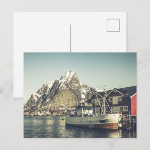 Lofoten Vintage Postcard