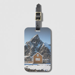 Lofoten Yellow Cabin Luggage Tag
