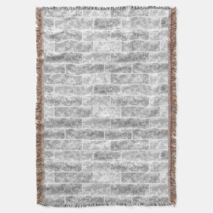 loft, light grey throw blanket