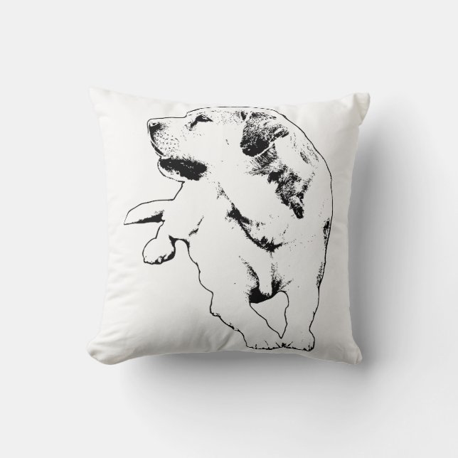 Loft Stillness, Loyal Heart Cushion (Front)