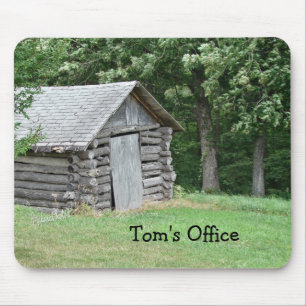 Log Building-customise Mouse Mat