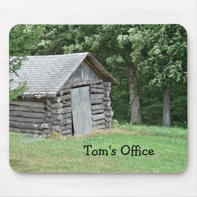 Log Building-customise Mouse Mat (Front)