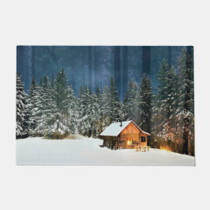 Log Cabin Doormat