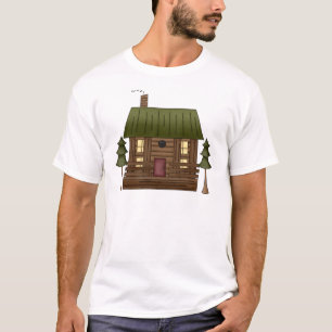 Log Cabin Home T-Shirt