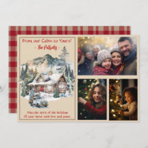 Log Cabin in the Mountains Christmas 3 Photo 