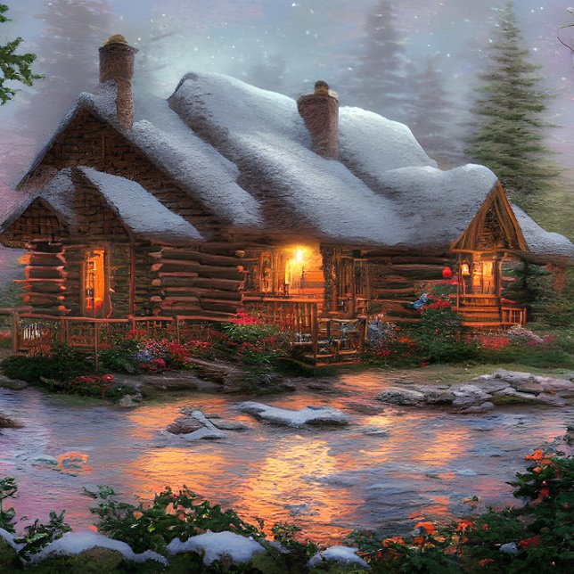 Log Cabin in the Wood Jigsaw Puzzle (Creator Uploaded)