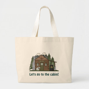 Log Cabin-Jumbo Tote