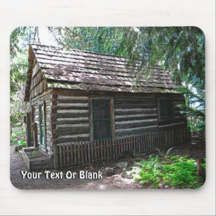 Log Cabin Mouse Mat