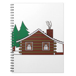 Log Cabin Notebook