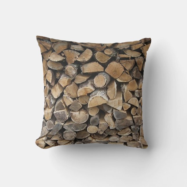 Log cabin pillow (Front)