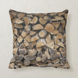 Log cabin pillow