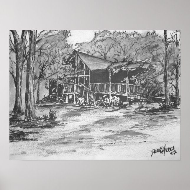 Log Cabin Poster (Front)