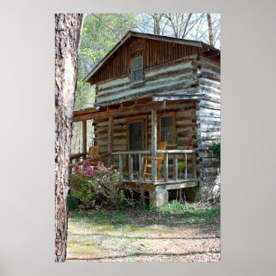 Log Cabin Poster