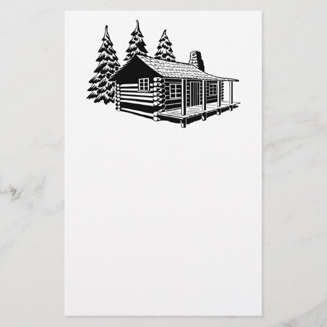 LOG CABIN STATIONERY (Front)