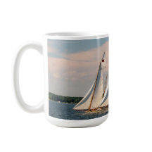 Log Canoe Race Mug