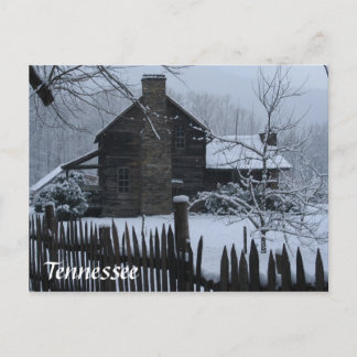 Log House Postcard