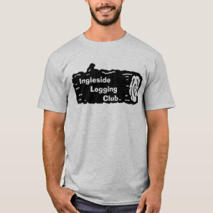 log, Ingleside Logging Club T-Shirt