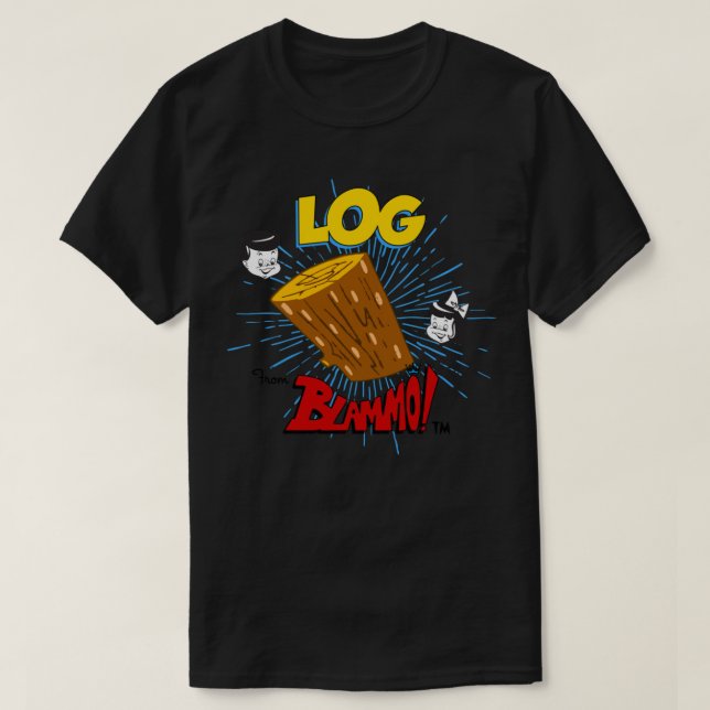 Log  Inspired by Ren And Stimpy Classic T-Shirt (Design Front)