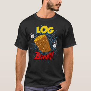 Log Inspired by Ren And Stimpy Classic T-Shirt