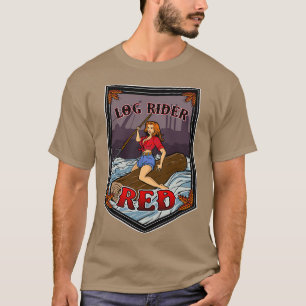 Log Rider Redhead T-Shirt