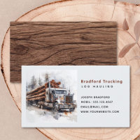 Log Trucking Long Haul Trucker Company