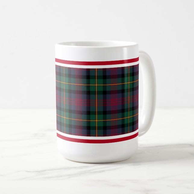 Logan Clan Tartan Coffee Mug (Front Right)
