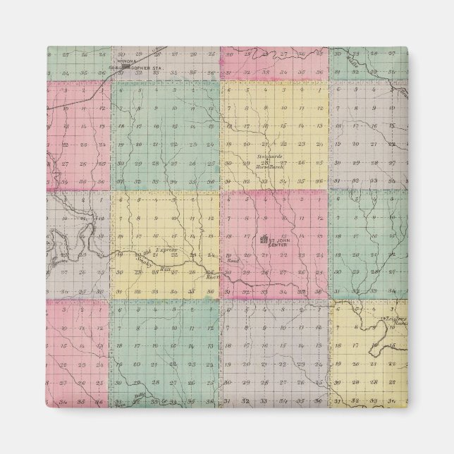 Logan County, Kansas Magnet (Front)