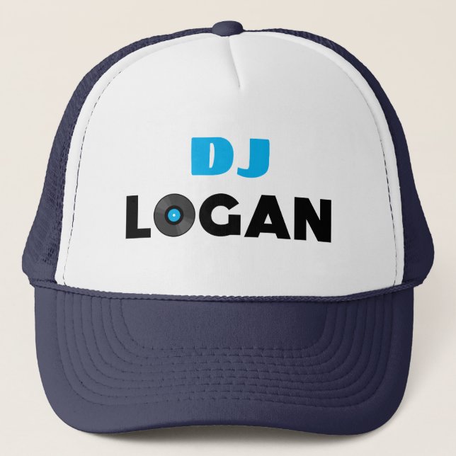 Logan DJ Trucker Hat (Front)