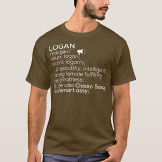 Logan Name Logan Definition Logan Female Name Loga T-Shirt