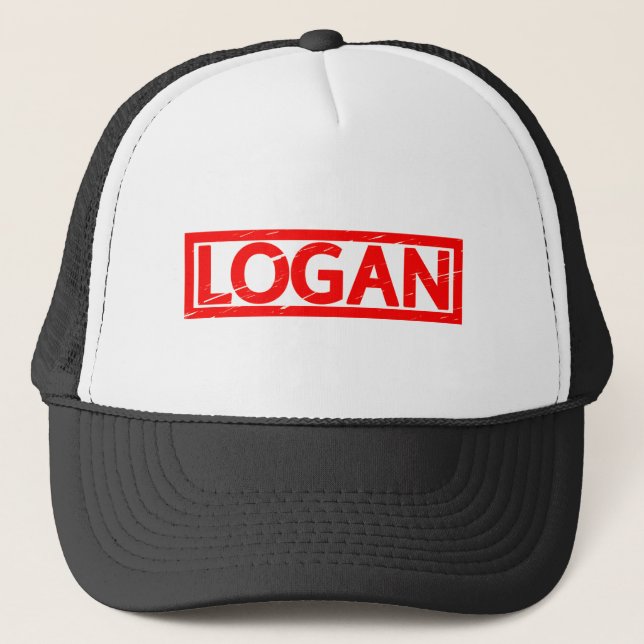 Logan Stamp Trucker Hat (Front)