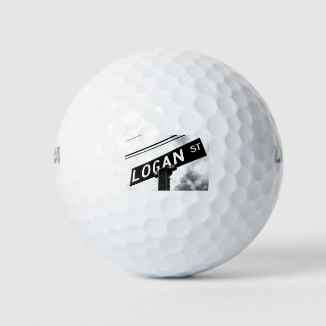 Logan Street Golf Balls (Front)