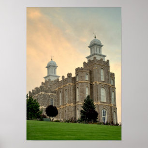 Logan Utah, LDS Temple Poster