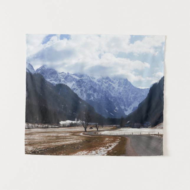 Logar valley in Slovenia Tapestry (Front (Horizontal))